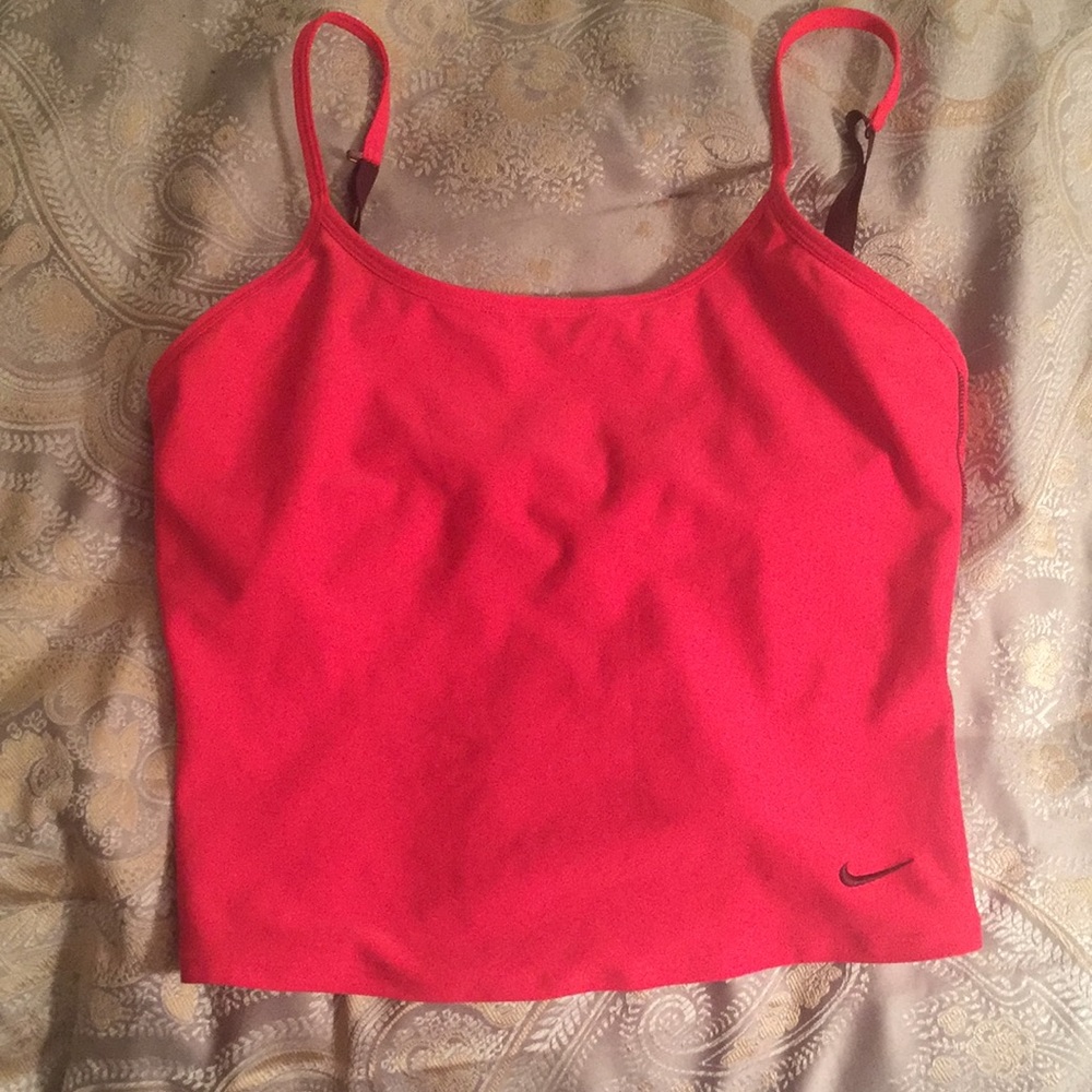 Nike crop top exercise top